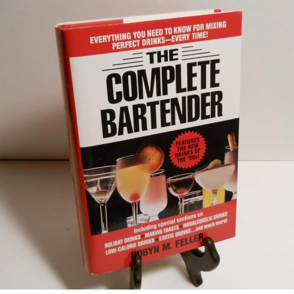 Complete Bartender: Holiday, Nonalcoholic, Low-Calorie & Exotic Drinks Hardcover - Picture 1 of 3